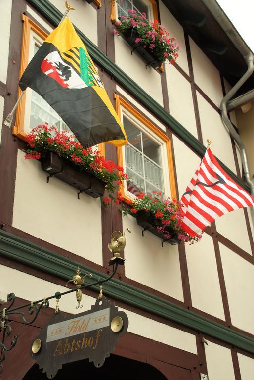 Hotel Abtshof Halberstadt Eksteriør billede